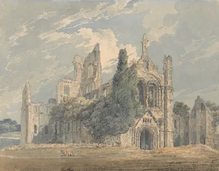 Kirkstall Abtei von Nordwesten